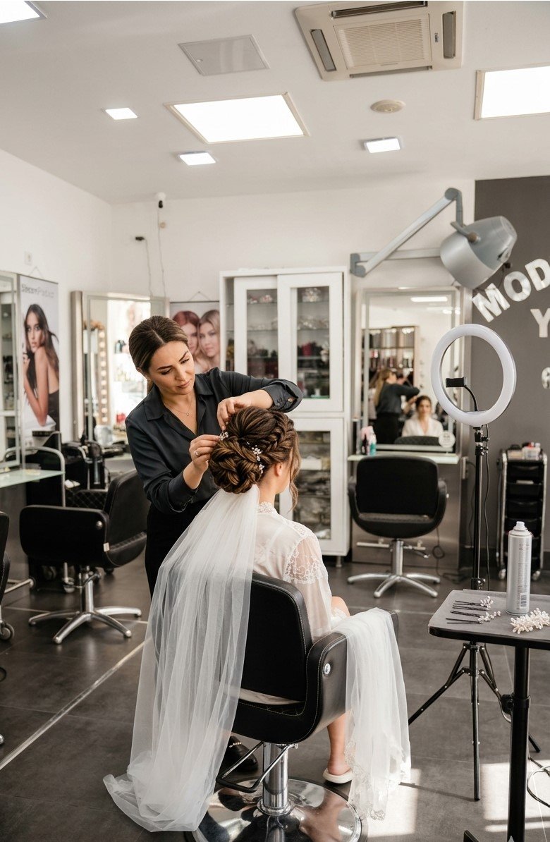 Hochzeit & Brautstyling — Mode Friseur Yüksel